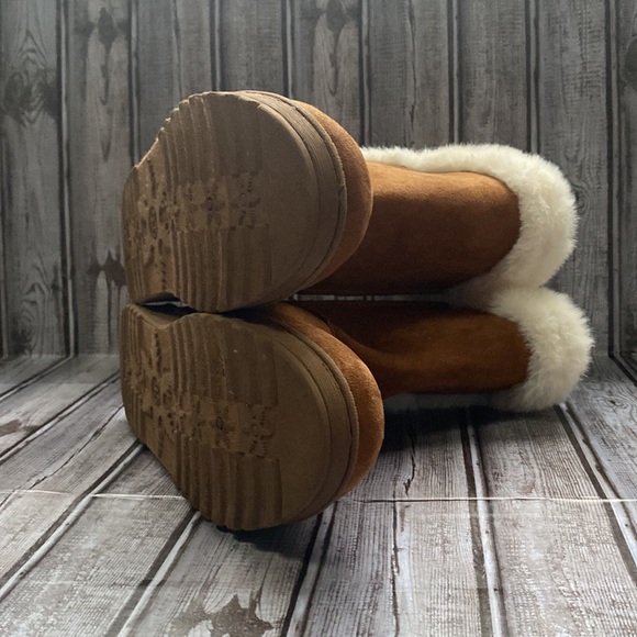 SO Chestnut Faux Fur Women's Boots Size 9.5 - Picture 10 of 11